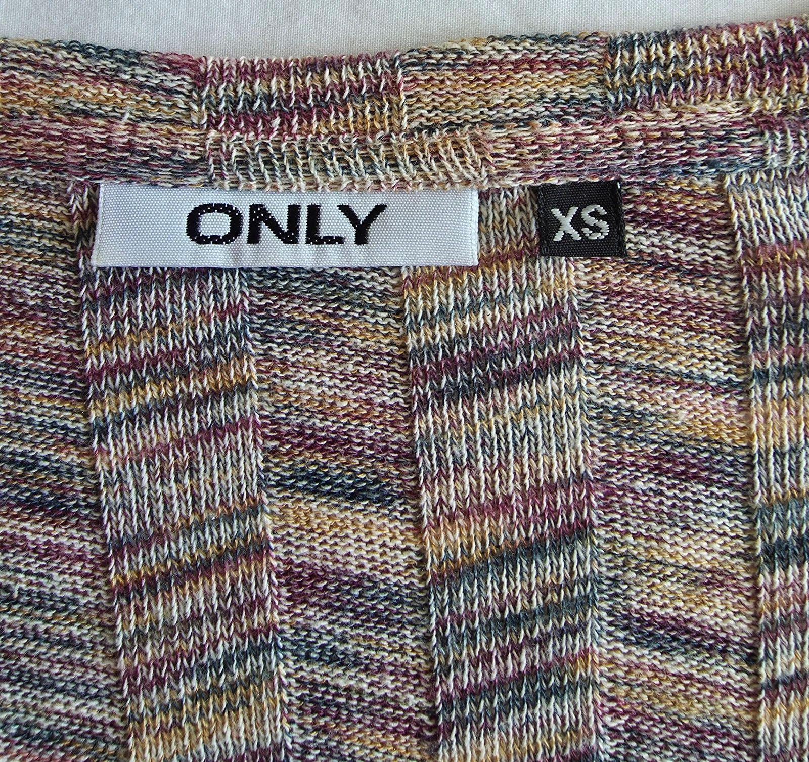 Long heathered cardigan XS Only open fine knit vest – photo 5
